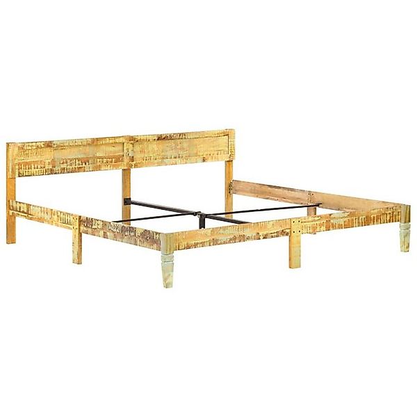 vidaXL Bettgestell, Massivholzbett Altholz 200x200 cm günstig online kaufen