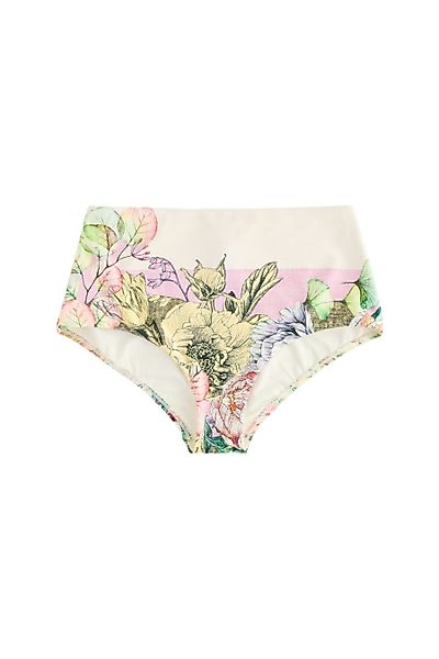 Next Bikini-Hose Bedruckte Bikinihose mit hohem günstig online kaufen