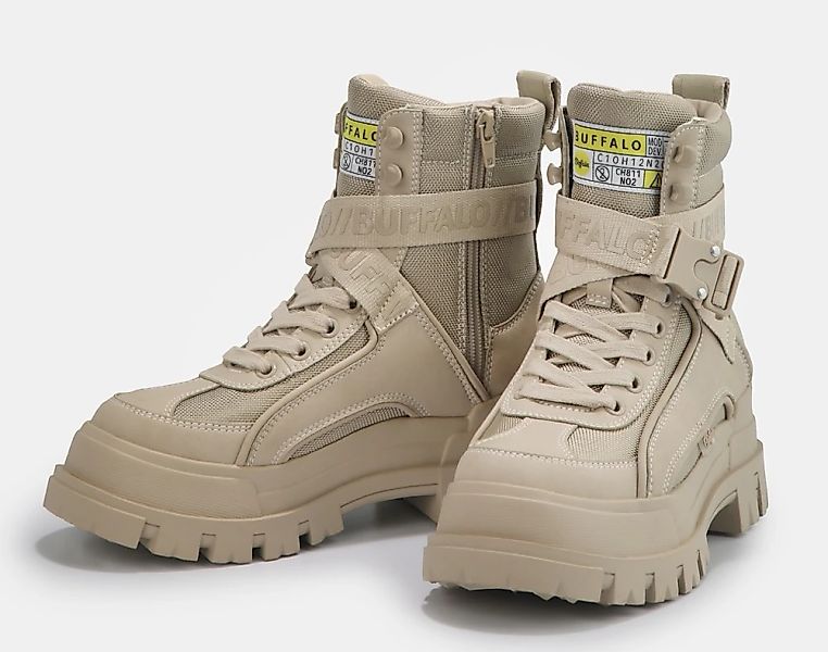 Buffalo Winterboots "Aspha Com1 Vegan", Schnürstiefelette, Plateauboots mit günstig online kaufen