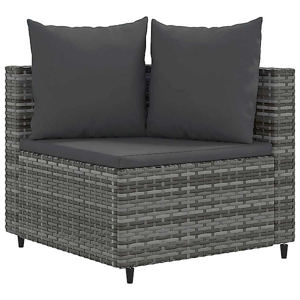 vidaXL Gartenlounge-Set 7-tlg. Garten-Sofagarnitur mit Kissen günstig online kaufen