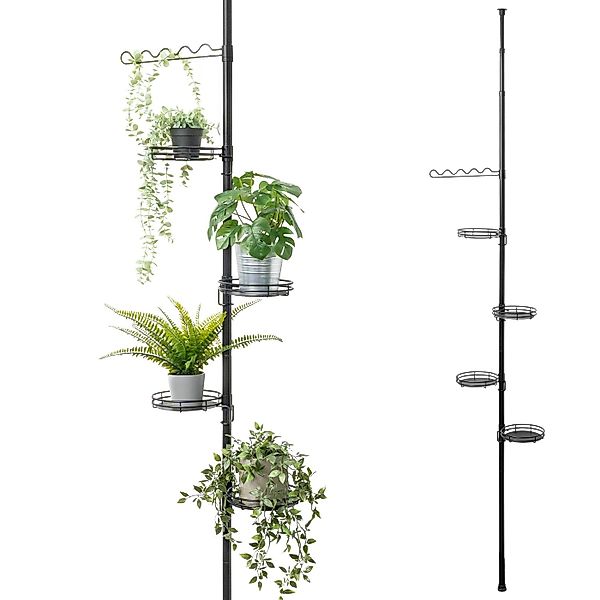 bremermann Blumenständer Teleskop-Blumenregal mit 4 Ablagen, Blumentreppe h günstig online kaufen
