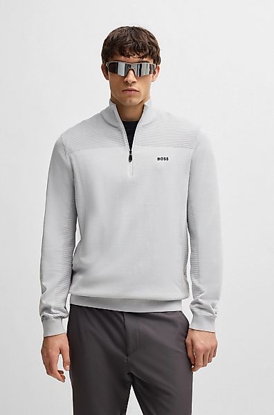 BOSS GREEN Strickpullover "Momentum-X QZ", mit Reißverschluss günstig online kaufen