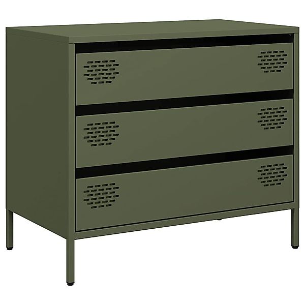 vidaXL Sideboard Sideboard Olivgrün 68x39x58,5 cm günstig online kaufen