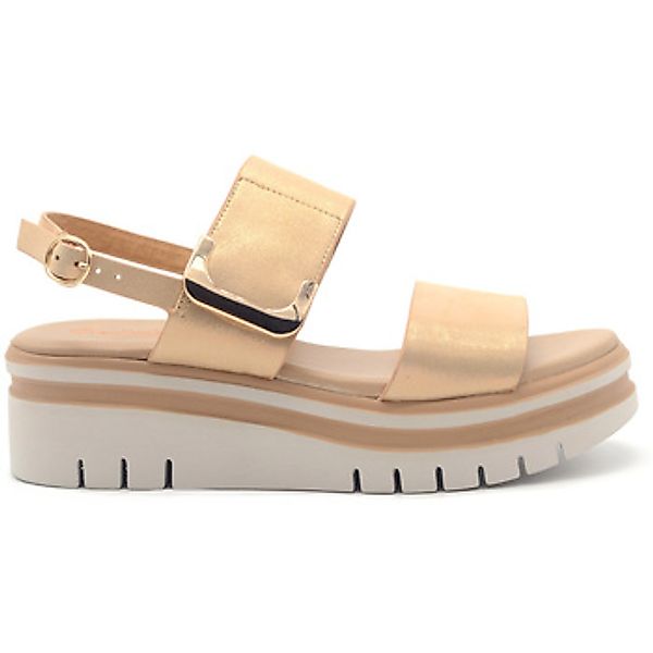Quuio  Sandalen sandalo in pelle con doppia fascia günstig online kaufen