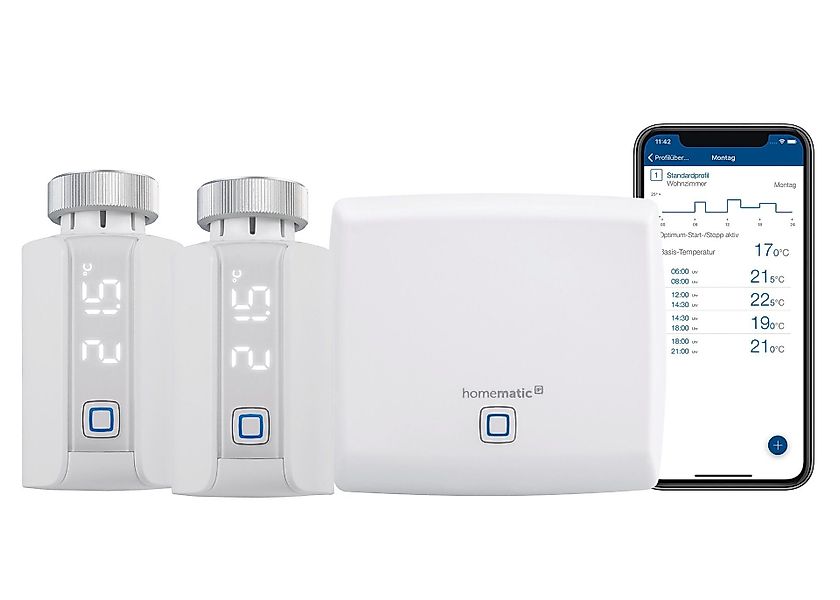 Homematic IP Heizkörperthermostat Bundle Access Point günstig online kaufen