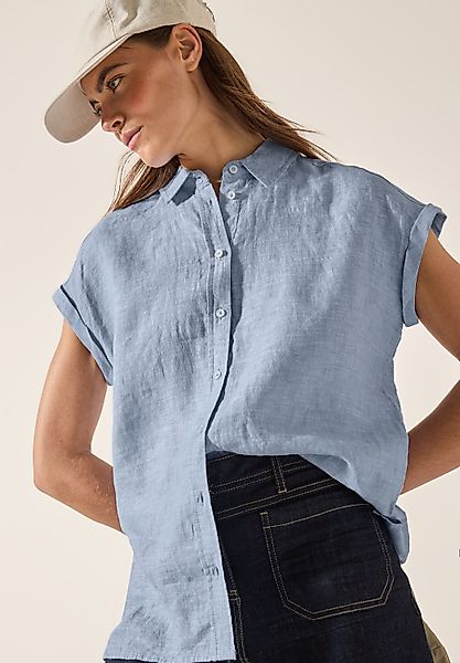 CECIL Hemdbluse aus Leinen und mit günstig online kaufen
