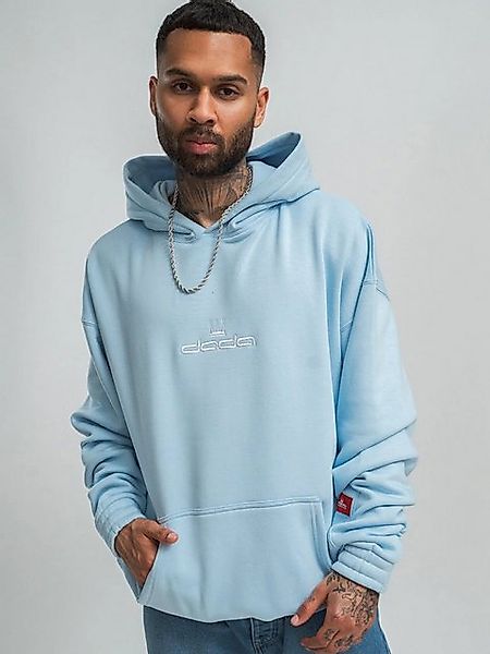 DADA Supreme Hoodie Oversized Fit mit Stickerei und Reißverschlusstasche Ne günstig online kaufen