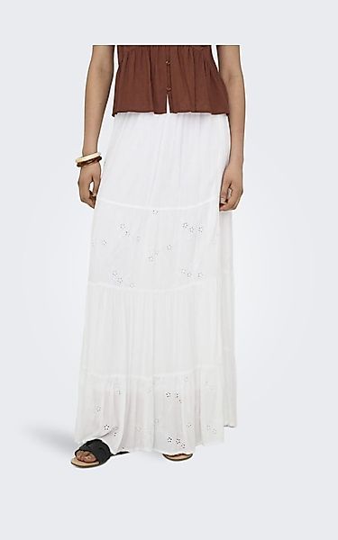 ONLY Jerseyrock ONLCHIARA BRODERIE LONG SKIRT günstig online kaufen