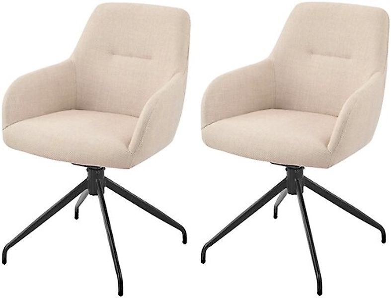 HELA Armlehnstuhl »TRIEST« (Set) 2 Stk.Sessel, 360° drehbar, Gestell abgekn günstig online kaufen