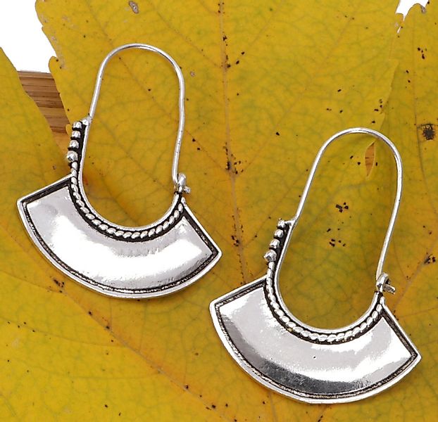 Guru-Shop Paar Ohrhänger Tribalohrringe aus Messing, Ethnoohrringe,.. günstig online kaufen