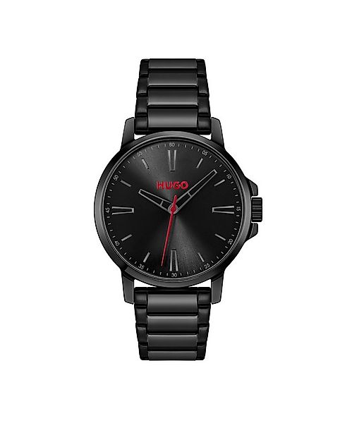 HUGO Quarzuhr #SMOOTH 1530421, Armbanduhr, Herrenuhr, Edelstahlarmband, ana günstig online kaufen