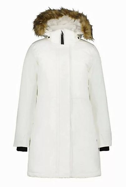 Icepeak Winterjacke Icepeak Winterparker mit Kapuzenfell Adais White günstig online kaufen