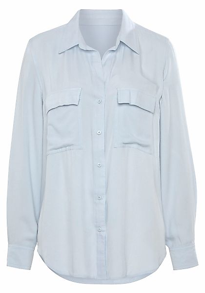 Vivance Hemdbluse, aus softer Lyocellqualität, luftige Damenbluse, casual-c günstig online kaufen