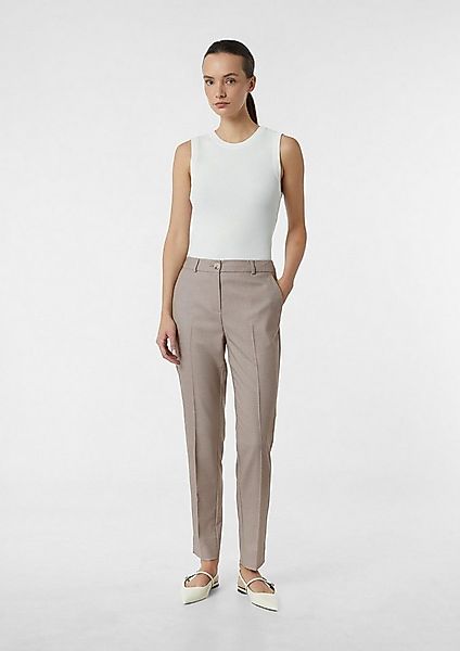 comma 7/8-Hose Hose Strukturierte Hose mit Formbund in Ankle-Länge günstig online kaufen