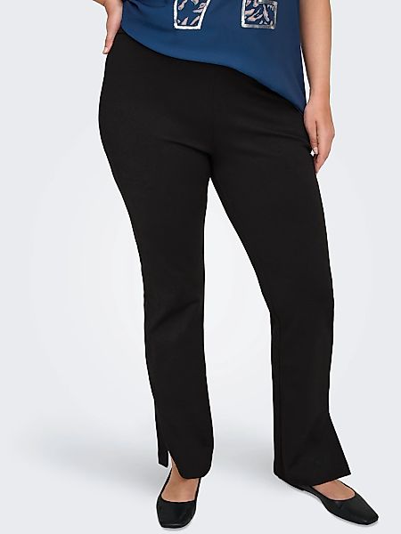 ONLY CARMAKOMA Highwaist Leggings "CARMARCELLA HW SLIT FLARE LEGGING PNT" günstig online kaufen