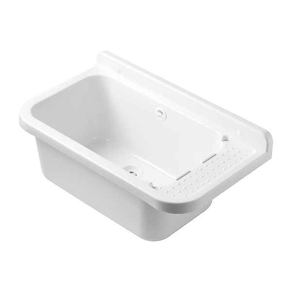 Hydroland Waschbecken WEIß 60, Kunststoff Spülbecken günstig online kaufen