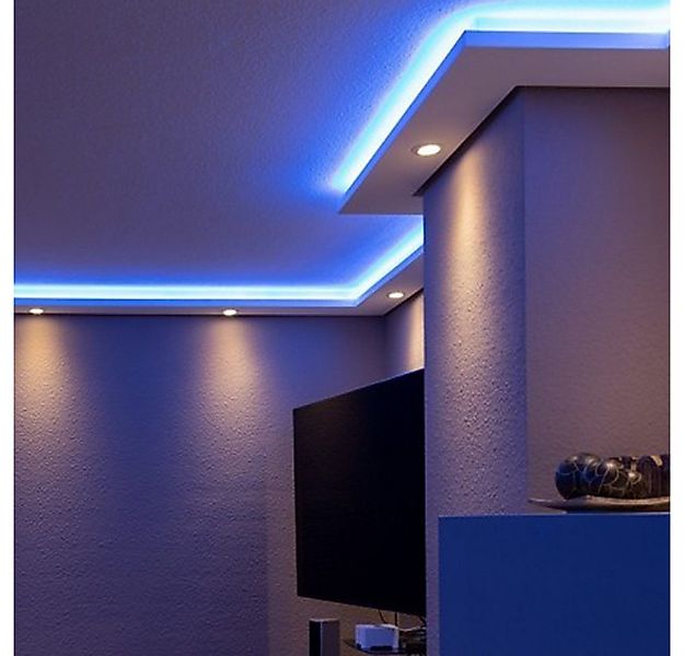 Licht-Trend Stuckleiste Dekor-Profil L Stuckleiste 1,2 m indirekt Wand oder günstig online kaufen