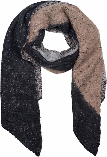 styleBREAKER XXL-Schal "Asymmetrischer Web Schal 3-Farbig" 1 Stk. günstig online kaufen