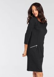 Laura Scott Jerseykleid Ziertaschen festlich, kurzes Kleid, figurbetont, au günstig online kaufen