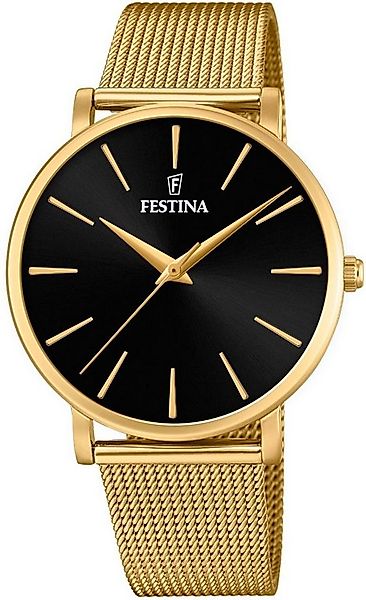 Festina Quarzuhr Ladies Classic F20476/2, Armbanduhr, Damenuhr, Edelstahlar günstig online kaufen