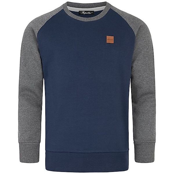 REPUBLIX Sweatshirt ADAM Herren Pullover mit Rundhalsausschnitt & Raglan-Är günstig online kaufen
