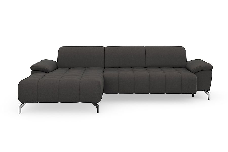 sit&more Ecksofa »Cool L-Form«, wahlweise mit Kopfteilverstellung und Vorzi günstig online kaufen