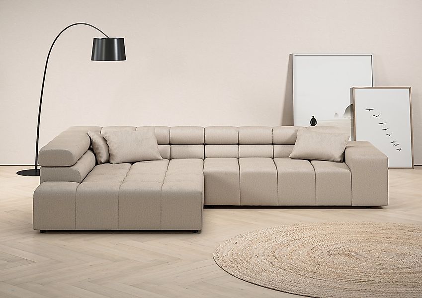 Home affaire Ecksofa "Ancona incl. Kopfteilverstellung, OTTOs Choice, Breit günstig online kaufen