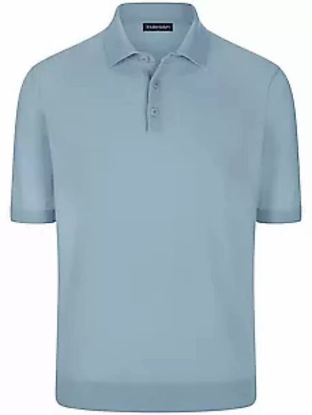 Strick-Polo Louis Sayn blau günstig online kaufen