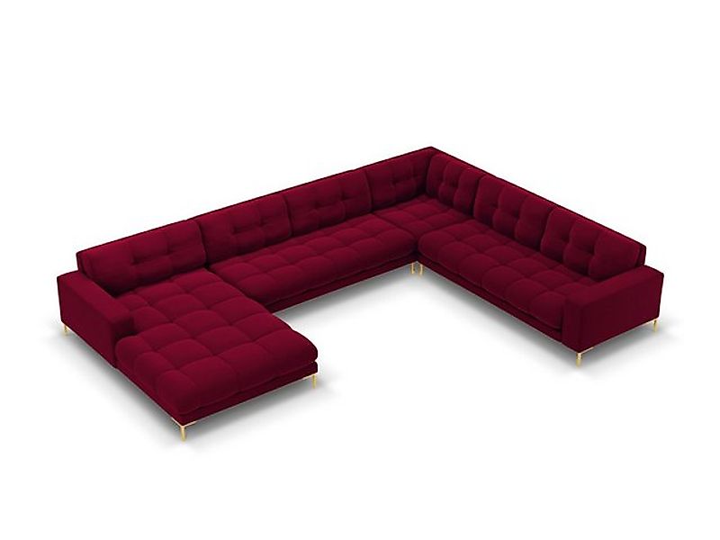 Micadoni Ecksofa Mamaia, Wohnlandschaft 7-Sitzer günstig online kaufen