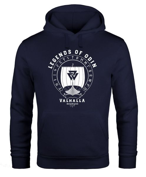 Neverless Hoodie Hoodie Herren Print Legends günstig online kaufen