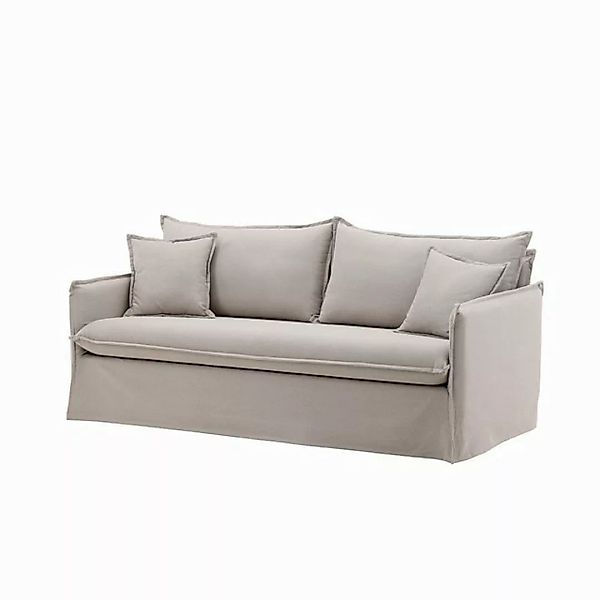 ebuy24 Sofa Nova Sofa 3-Sitzer braun. günstig online kaufen