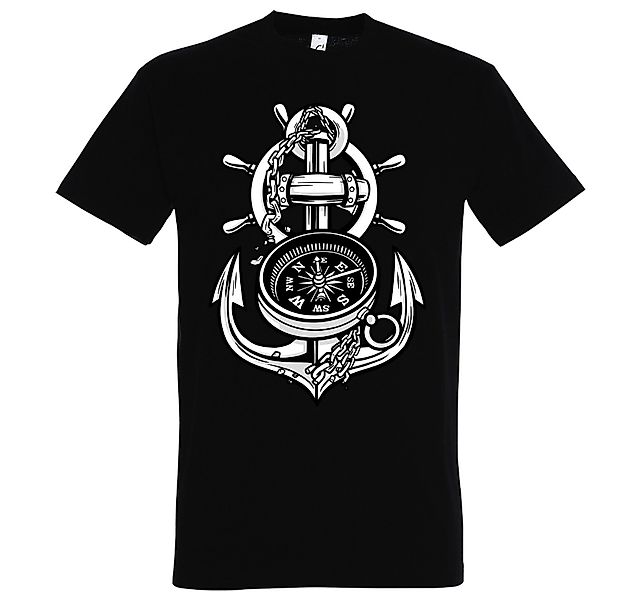 Youth Designz T-Shirt Anker Kompass Herren günstig online kaufen