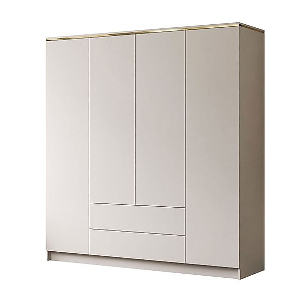 Lookway Kleiderschrank AURORA 4D2SZ KASCHMIR mit günstig online kaufen