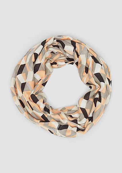s.Oliver Loop Snood, Loop-Schal mit All-over-Grafikprint günstig online kaufen