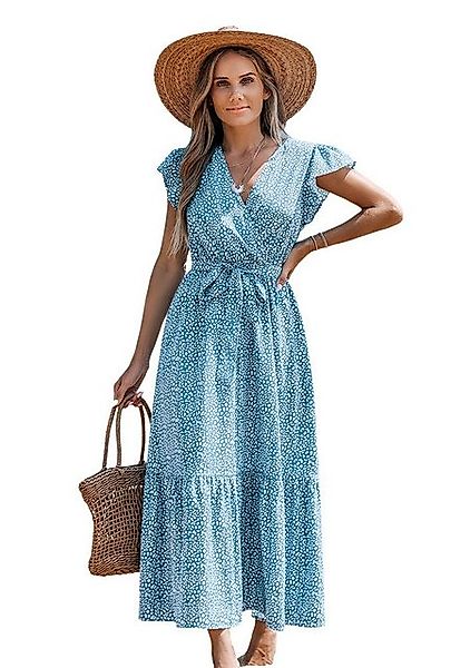 Cupshe Midikleid Midikleid mit Zerkleinerte Blume günstig online kaufen