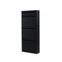 gowoll Schuhregal Schmal Schuhschrank Metall Schuhkipper günstig online kaufen