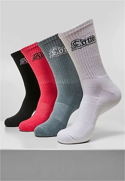 MisterTee Freizeitsocken "Socken Love Hate Socks 4-Pack", (1 Paar) günstig online kaufen