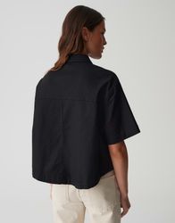 OPUS Kurzarmbluse FRINGO Boxy Fit aus günstig online kaufen