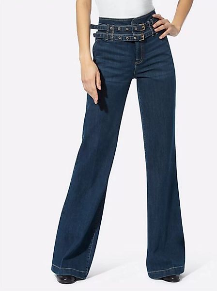 heine Bequeme Jeans Bootcut-Jeans günstig online kaufen