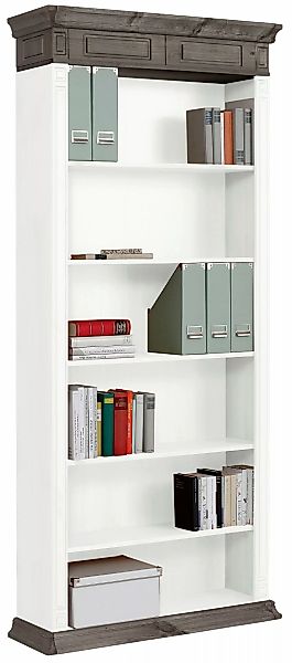 Home affaire Bücherregal "Vinales", Regal, Breite/Tiefe/Höhe: 95,6/317216 c günstig online kaufen