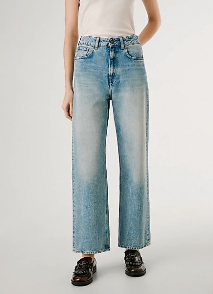 Pepe Jeans Straight-Jeans "UHW – Ultra High Waist" mit hohem Bund günstig online kaufen