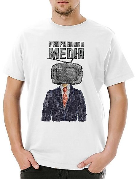 Urban Backwoods Print-Shirt Urban Backwoods Propaganda Media Herren T-Shirt günstig online kaufen