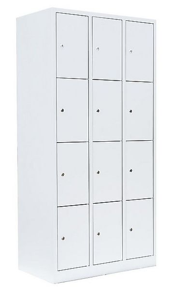 Steelboxx Fächerschrank 12Fächer Schließfachschrank Wertfachschrank Spind 1 günstig online kaufen