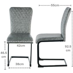 JYMTOM Esszimmerstuhl mit Bezügen, Küche, Wohnzimmer, günstig online kaufen