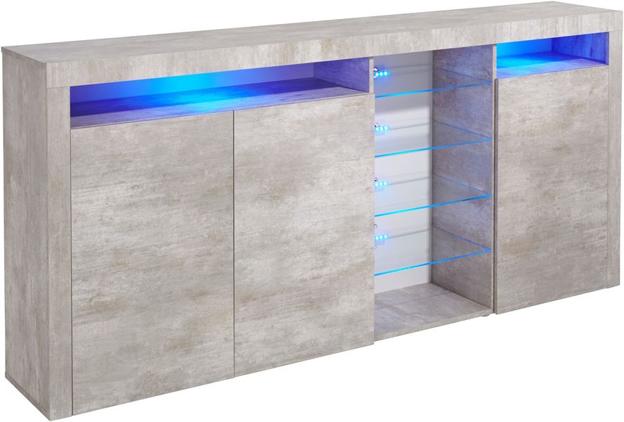 borchardt Möbel Highboard "Santa Fe" Breite 200 cm günstig online kaufen