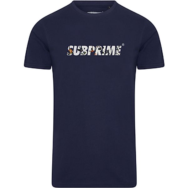 Subprime  T-Shirt Shirt Flower Navy günstig online kaufen