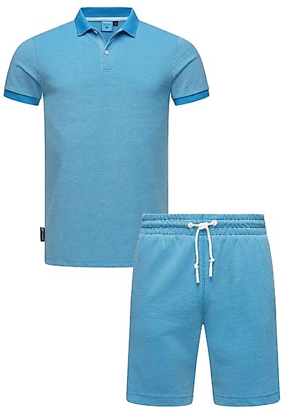 Ragwear Poloshirt "Set Porpi" 2 tlg. Modisches Herren Set aus Hemd und kurz günstig online kaufen