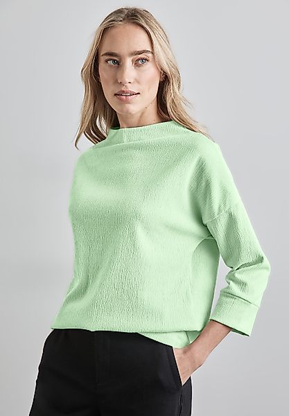 STREET ONE 3/4-Arm-Shirt mit Struktur günstig online kaufen