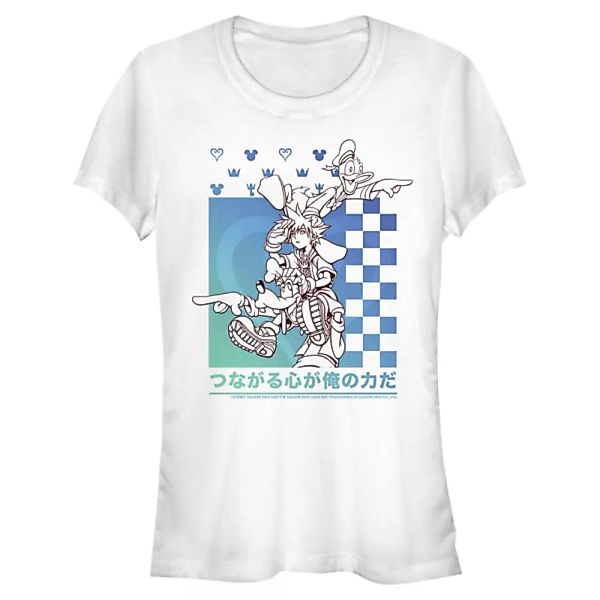 Disney - Kingdom Hearts - Gruppe Power Friends - Frauen T-Shirt günstig online kaufen