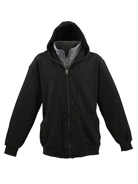 Lavecchia Sweatjacke Übergrößen Herren Sweat Jacke LV-109 Hoodie "Two in on günstig online kaufen